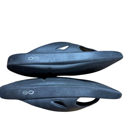 OOFOS Ooriginal Black Slide Unisex Recovery Sandals Men’s 5/Women’s 7 - Picture 4 of 10